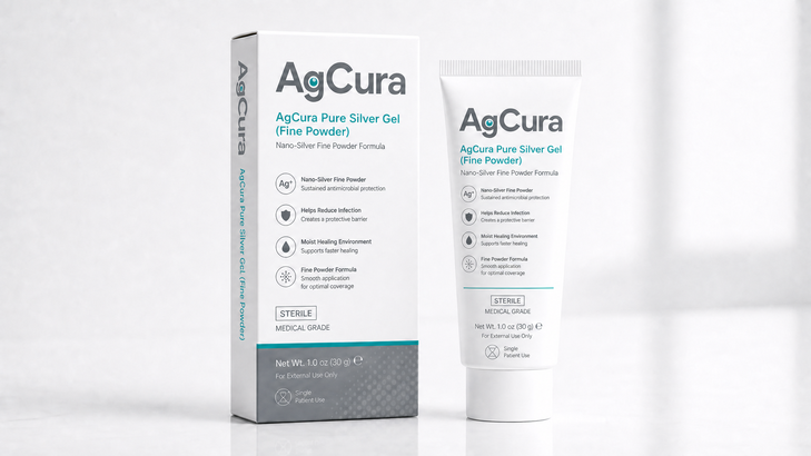 AgCura 純銀凝膠 粉劑